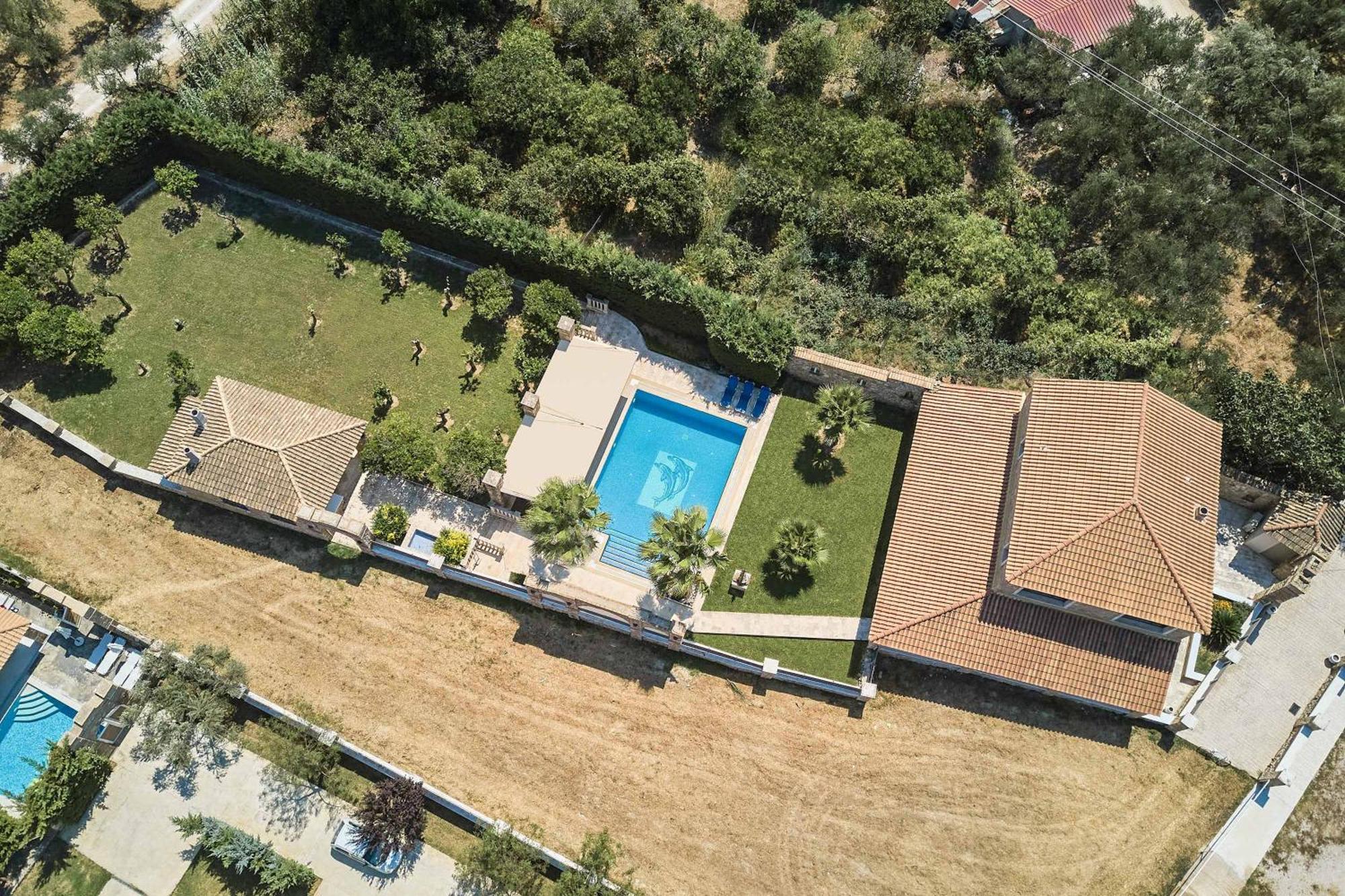 Villa St Dennis Makris Gialos  Buitenkant foto